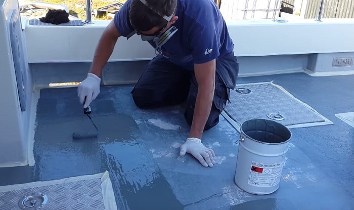 shipboard maintenance - seastock paint